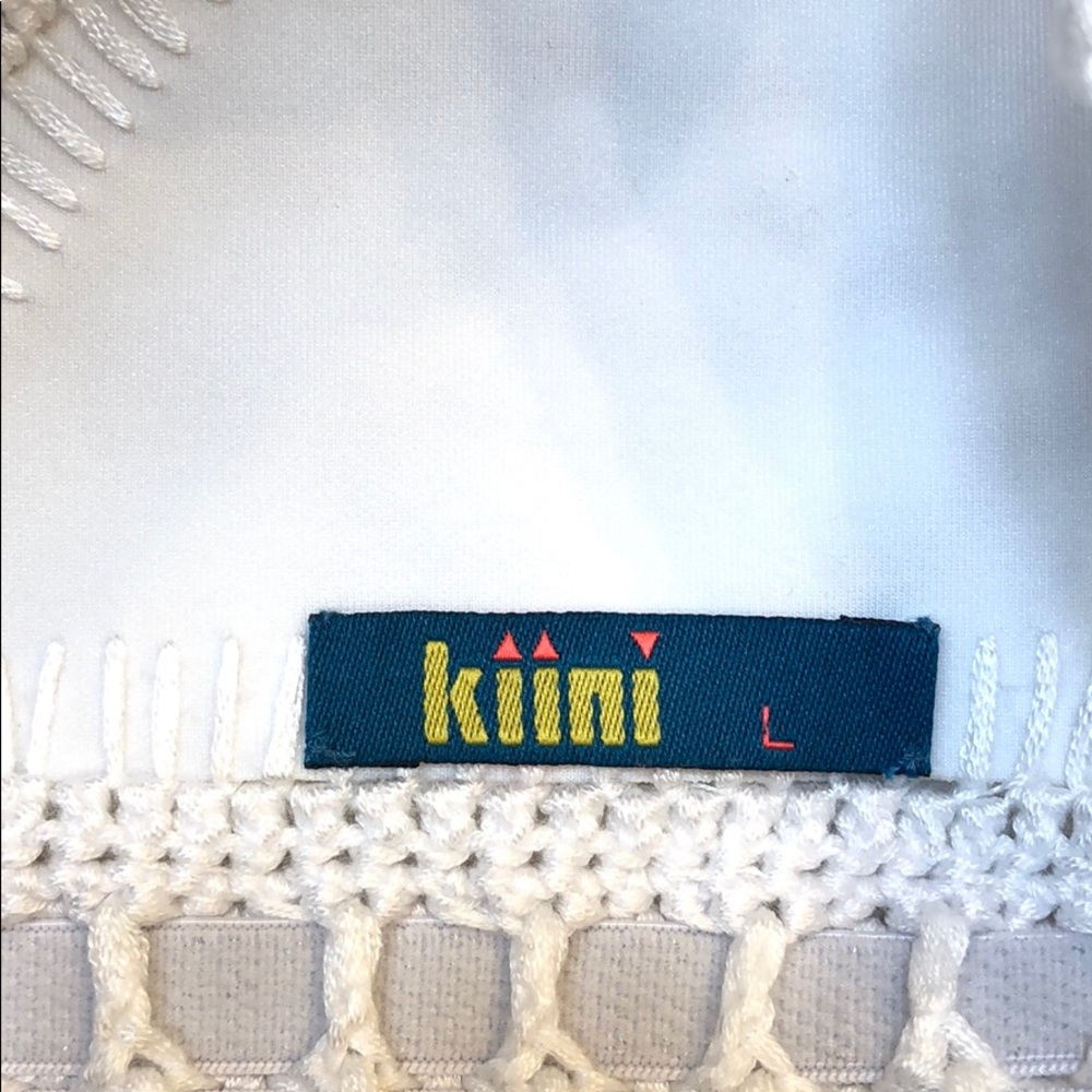 Brand new Kiini white swimsuit top Size L - Picture 10 of 12